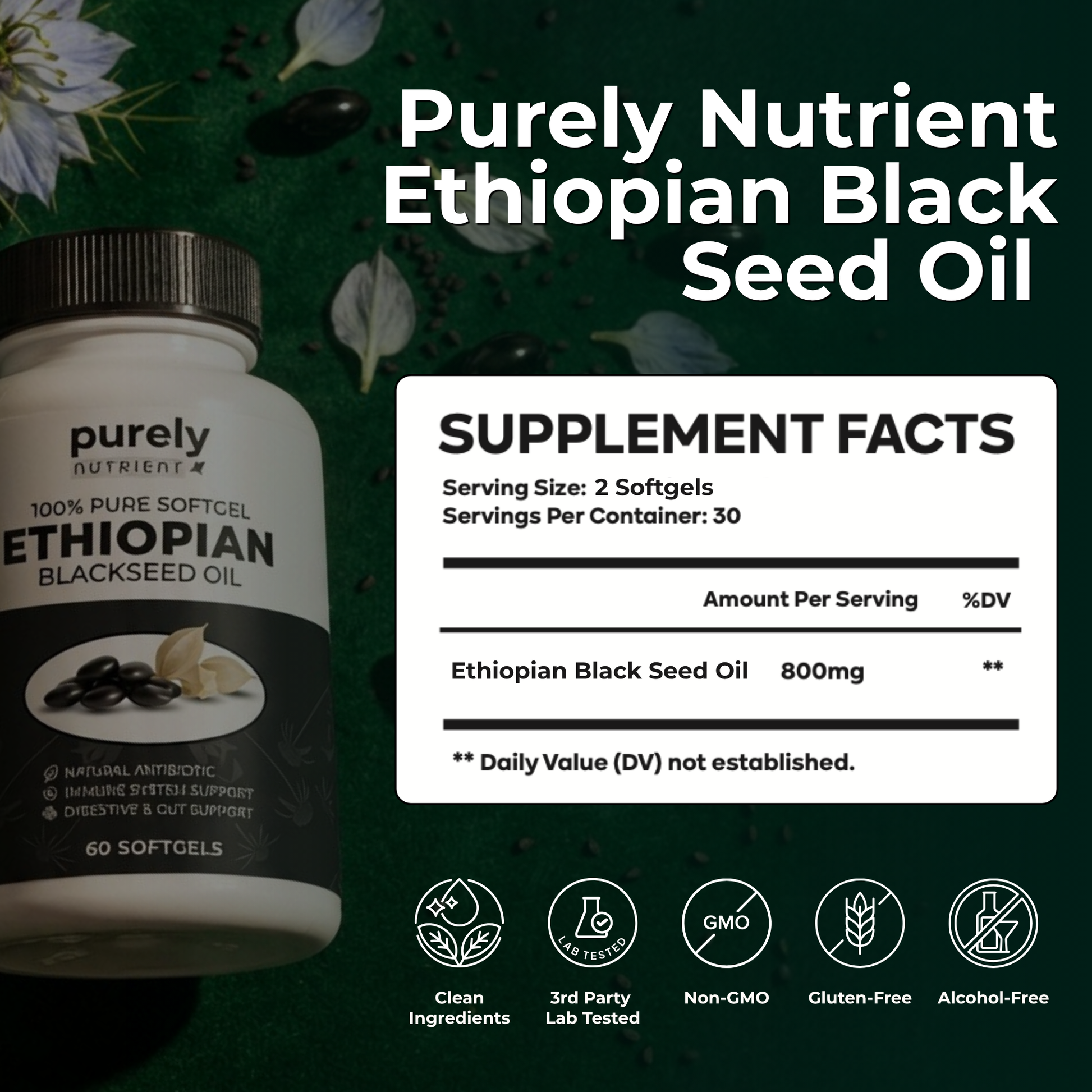 Ethiopian Black Seed Oil
