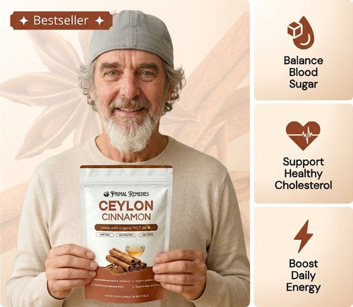 Ceylon Cinnamon 7200mg Equivalent with MCT Oil