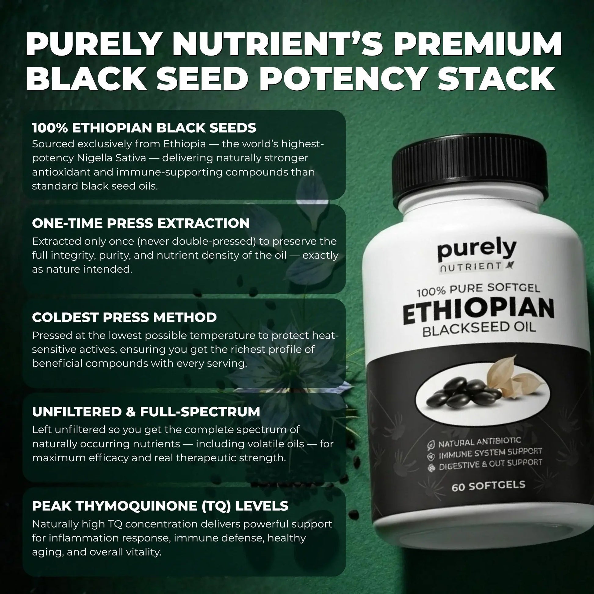 Ethiopian Black Seed Oil