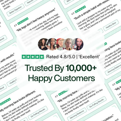 Feeling lighter and less swelling in 16 days or less