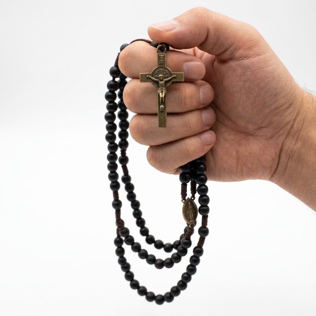 Held by the cross